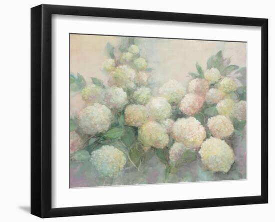 Annabelle Hydrangeas-Julia Purinton-Framed Art Print