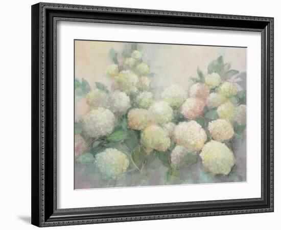 Annabelle Hydrangeas-Julia Purinton-Framed Art Print