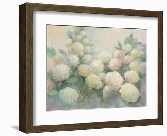 Annabelle Hydrangeas-Julia Purinton-Framed Art Print