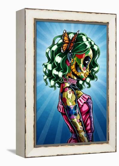 Annabelle-Nicholas Ivins-Framed Stretched Canvas