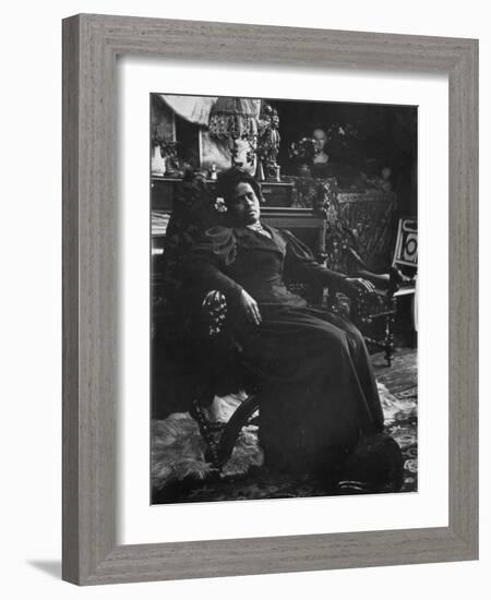 Annah La Javanaise (B.1880) Mistress of Paul Gauguin (1848-1903) Rue De La Grande Chaumiere-Alphonse Mucha-Framed Photographic Print