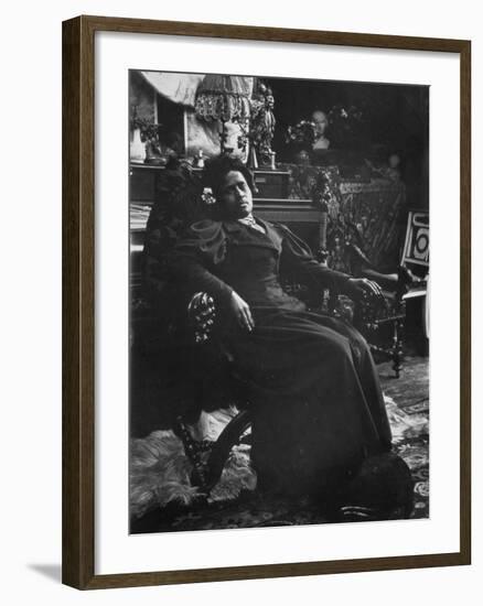 Annah La Javanaise (B.1880) Mistress of Paul Gauguin (1848-1903) Rue De La Grande Chaumiere-Alphonse Mucha-Framed Photographic Print