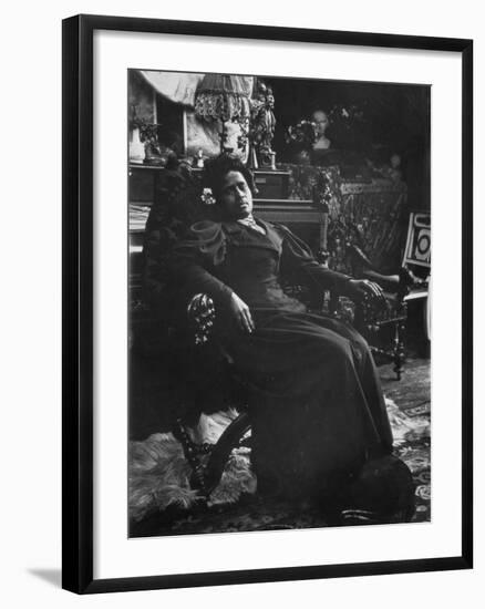 Annah La Javanaise (B.1880) Mistress of Paul Gauguin (1848-1903) Rue De La Grande Chaumiere-Alphonse Mucha-Framed Photographic Print