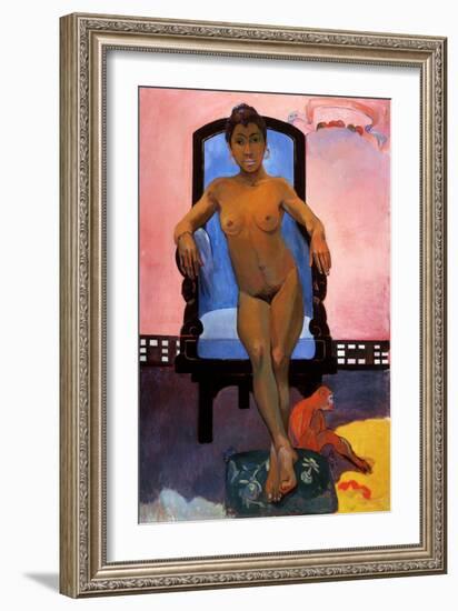 Annah the Javanese, 1893-Paul Gauguin-Framed Giclee Print