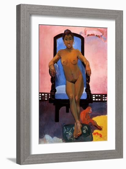 Annah the Javanese, 1893-Paul Gauguin-Framed Giclee Print