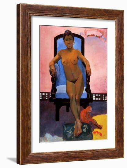 Annah the Javanese, 1893-Paul Gauguin-Framed Giclee Print