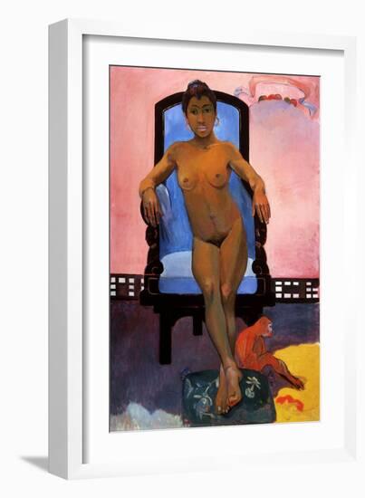 Annah the Javanese, 1893-Paul Gauguin-Framed Giclee Print