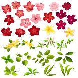 Bright Floral Seamless Pattern-annanurrka-Art Print