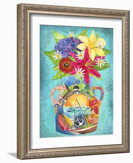 Annapolis Bouquet-Kaeli Smith-Framed Art Print