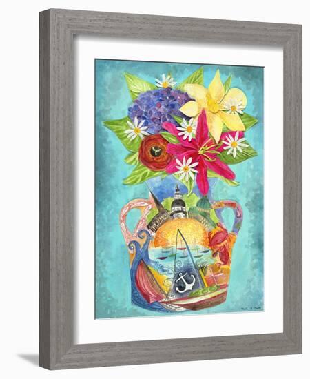 Annapolis Bouquet-Kaeli Smith-Framed Art Print