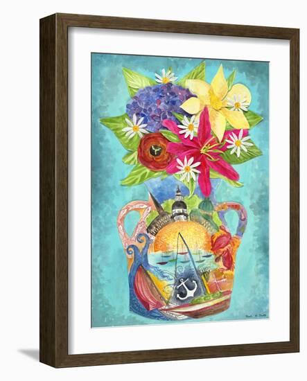 Annapolis Bouquet-Kaeli Smith-Framed Art Print