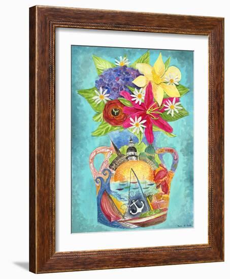 Annapolis Bouquet-Kaeli Smith-Framed Art Print