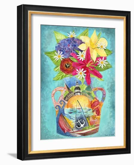 Annapolis Bouquet-Kaeli Smith-Framed Art Print