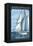Annapolis, Maryland - Sailboat Scene-Lantern Press-Framed Stretched Canvas