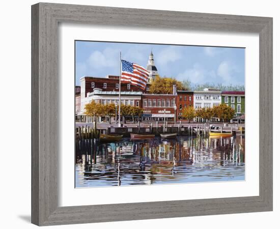 Annapolis-Guido Borelli-Framed Giclee Print