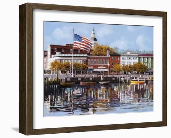 Annapolis-Guido Borelli-Framed Giclee Print