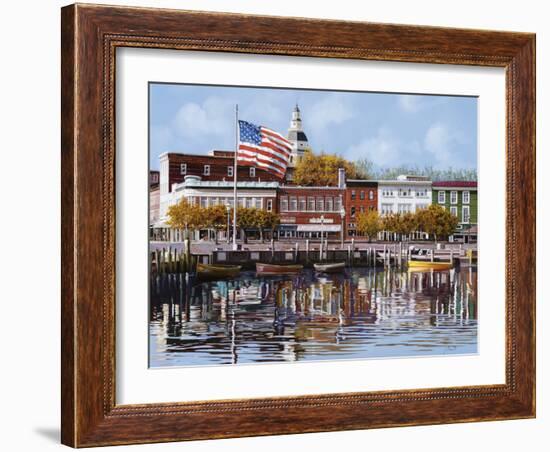 Annapolis-Guido Borelli-Framed Giclee Print