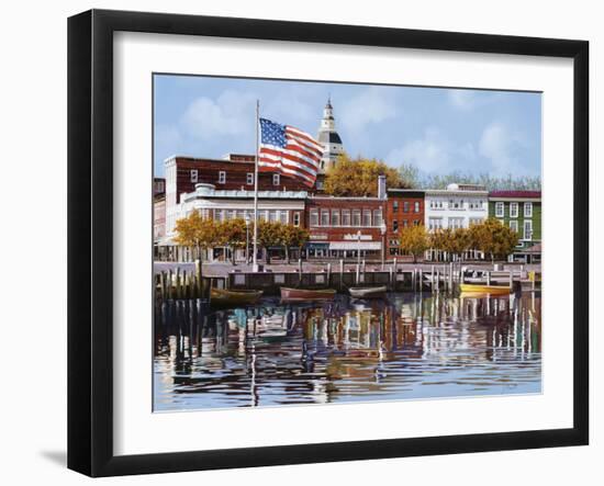 Annapolis-Guido Borelli-Framed Giclee Print