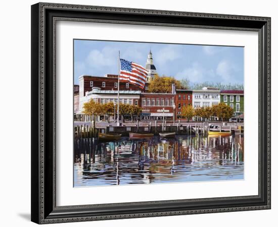 Annapolis-Guido Borelli-Framed Giclee Print