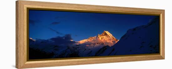 Annapurna Conservation Area Nepal-null-Framed Stretched Canvas