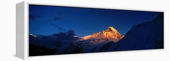 Annapurna Conservation Area Nepal-null-Framed Stretched Canvas