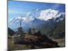 Annapurna Himalayan Range, Marsyangdi River Valley, Gandaki, Western Region (Pashchimanchal), Nepal-Jochen Schlenker-Mounted Photographic Print