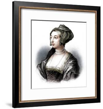 Anne Boleyn, second wife of Henry VIII, (19th century)-S Freeman-Framed Giclee Print