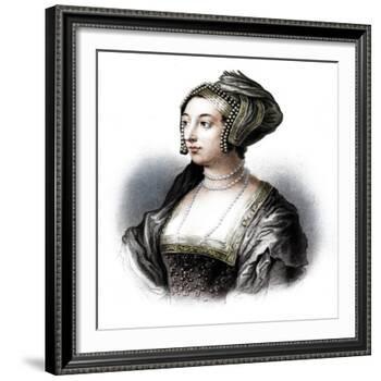 Anne Boleyn, second wife of Henry VIII, (19th century)-S Freeman-Framed Giclee Print