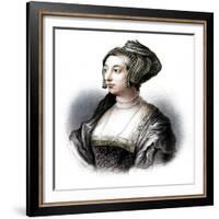 Anne Boleyn, second wife of Henry VIII, (19th century)-S Freeman-Framed Giclee Print