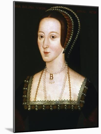 Anne Boleyn, Second Wife of Henry VIII, C1520-1536-null-Mounted Giclee Print