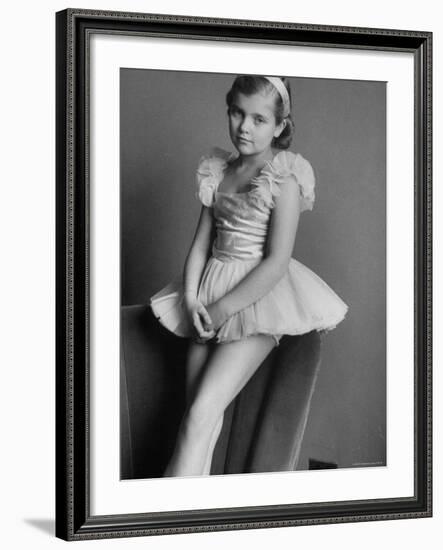 Anne Charlotte Bjoerling, Daughter of Swedish Tenor Jussi Bjoerling-Lisa Larsen-Framed Premium Photographic Print