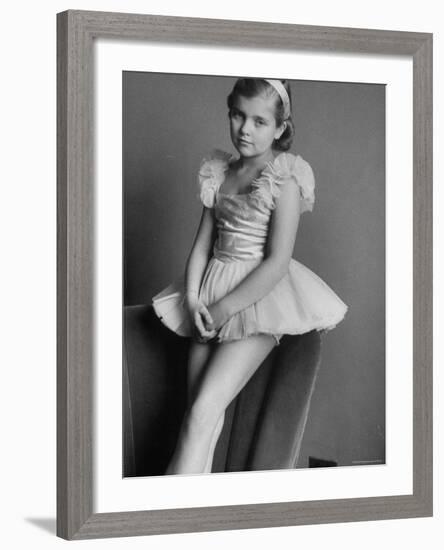 Anne Charlotte Bjoerling, Daughter of Swedish Tenor Jussi Bjoerling-Lisa Larsen-Framed Premium Photographic Print