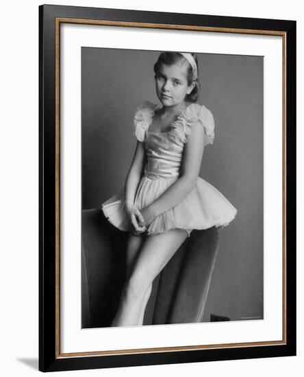 Anne Charlotte Bjoerling, Daughter of Swedish Tenor Jussi Bjoerling-Lisa Larsen-Framed Premium Photographic Print