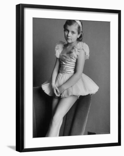 Anne Charlotte Bjoerling, Daughter of Swedish Tenor Jussi Bjoerling-Lisa Larsen-Framed Premium Photographic Print