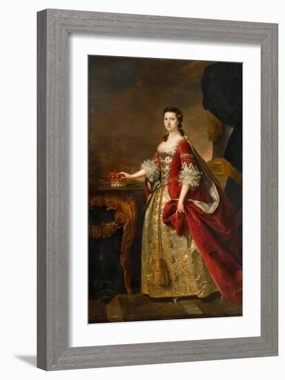 Anne, Countess of Dumfries, 1763-Thomas Hudson-Framed Giclee Print