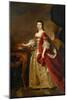 Anne, Countess of Dumfries, 1763-Thomas Hudson-Mounted Giclee Print