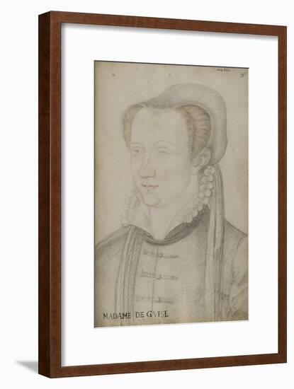 Anne D'Este-Jean Clouet-Framed Giclee Print