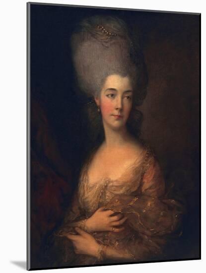 Anne, Duchess of Cumberland, C.1777-Thomas Gainsborough-Mounted Giclee Print