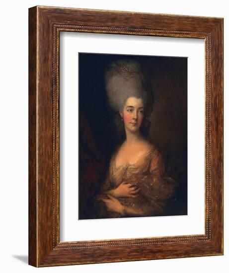 Anne, Duchess of Cumberland, C.1777-Thomas Gainsborough-Framed Giclee Print