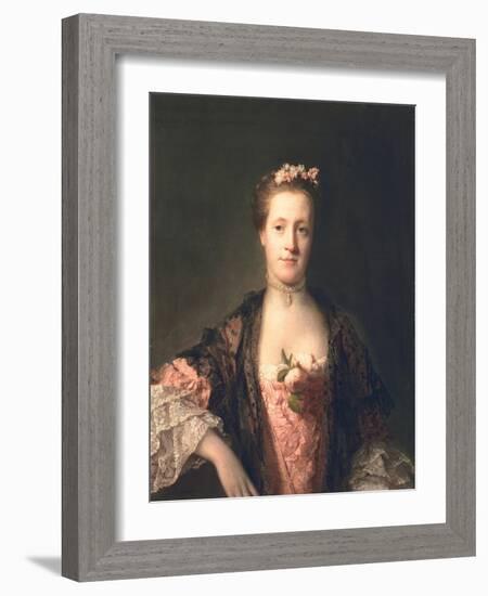 Anne Garth-Turnour, Baroness Winterton, 1762-Allan Ramsay-Framed Giclee Print