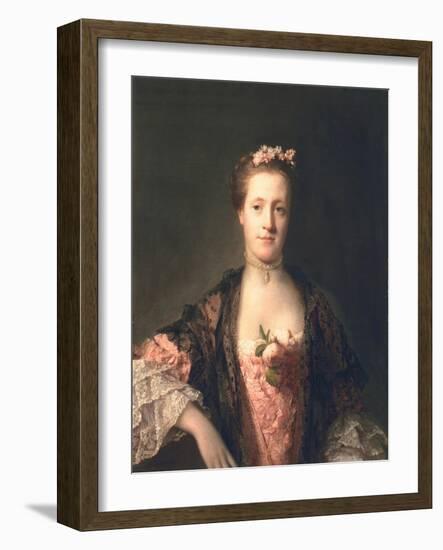 Anne Garth-Turnour, Baroness Winterton, 1762-Allan Ramsay-Framed Giclee Print