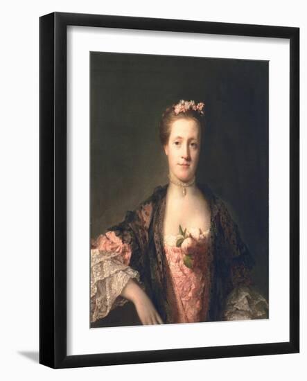 Anne Garth-Turnour, Baroness Winterton, 1762-Allan Ramsay-Framed Giclee Print