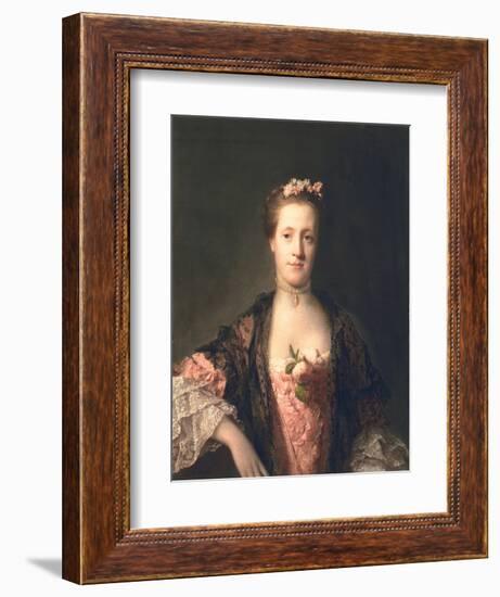Anne Garth-Turnour, Baroness Winterton, 1762-Allan Ramsay-Framed Giclee Print
