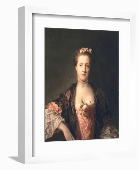 Anne Garth-Turnour, Baroness Winterton, 1762-Allan Ramsay-Framed Giclee Print