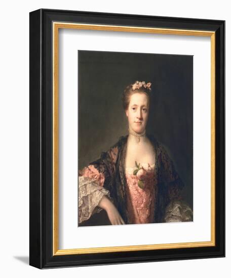 Anne Garth-Turnour, Baroness Winterton, 1762-Allan Ramsay-Framed Giclee Print