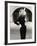 Anne Gunning in a Velveteen Evening Coat, 1952-John French-Framed Giclee Print