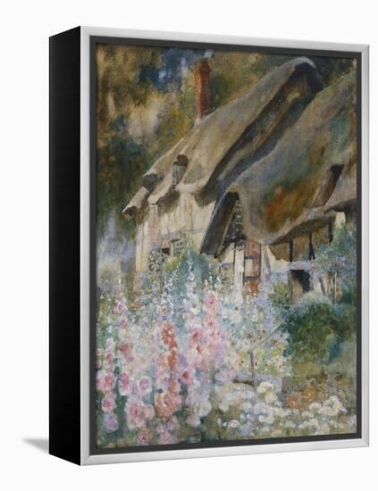 Anne Hathaway's Cottage, 19th Century-David Woodlock-Framed Premier Image Canvas