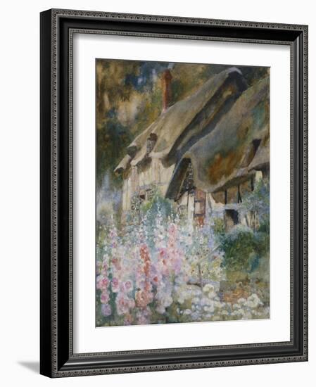 Anne Hathaway's Cottage, 19th Century-David Woodlock-Framed Giclee Print