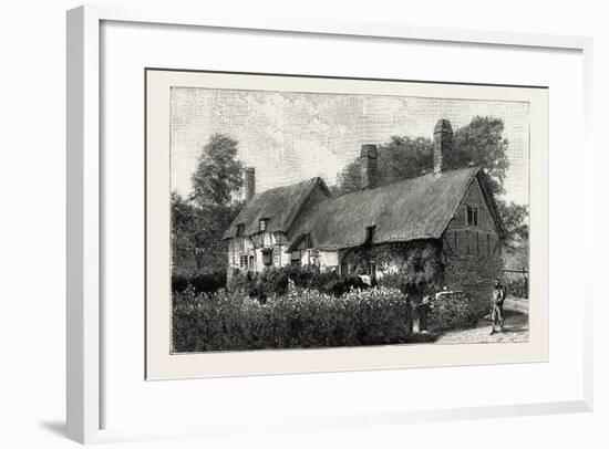 Anne Hathaway's Cottage at Shottery-null-Framed Giclee Print