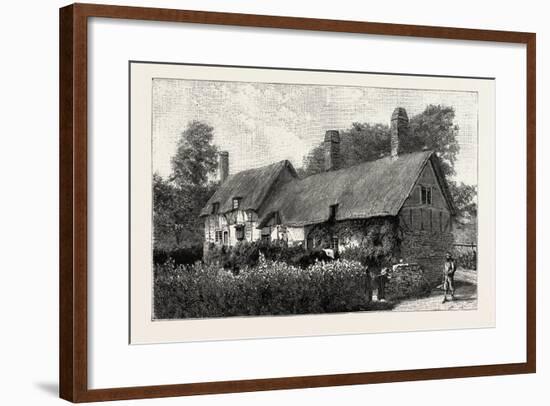 Anne Hathaway's Cottage at Shottery-null-Framed Giclee Print